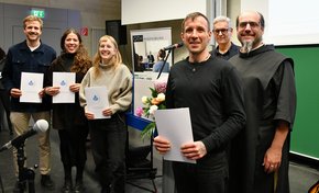 Förderpreis Barmherzige Brüder_Verleihung an der OTH Regensburg (© OTH Regensburg/Simone Grebler )