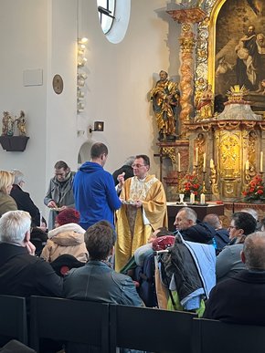 Patronatfest Heilige Familie in der Klosterkirche (Barmherzige Brüder Gremsdorf/Michelle Fischer )