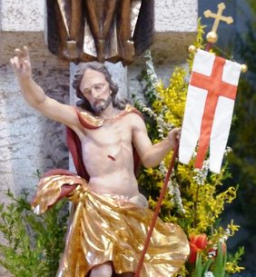 Auferstehung Christi (Ausschnitt) (Wunibald Wörle/parrbriefservice.de )