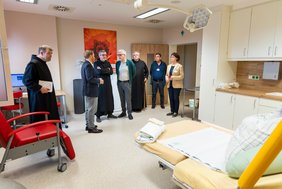 Besichtigung Kreißsaal in Schwandorf (Krankenhaus St. Barbara/Michael Vogl )