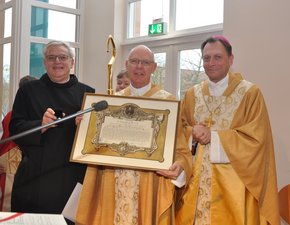 Ehrenmitglied Paul Weismantel bei Verleihung 2023 (Barmherzige Brüder/Kirsten Oberhoff )