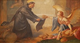 Raphael und Johannes von Gott (links) (Barmherzige Brüder)