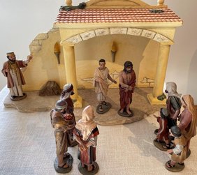 Passionskrippe_Jesus vor Pilatus (Barmherzige Brüder/Frater Rudolf Knopp)